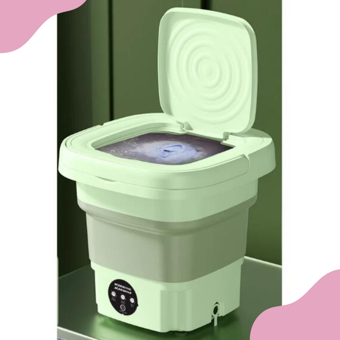 MINIWASH PRO™: TU LAVANDERÍA PORTÁTIL, COMPACTA Y ECOLÓGICA™