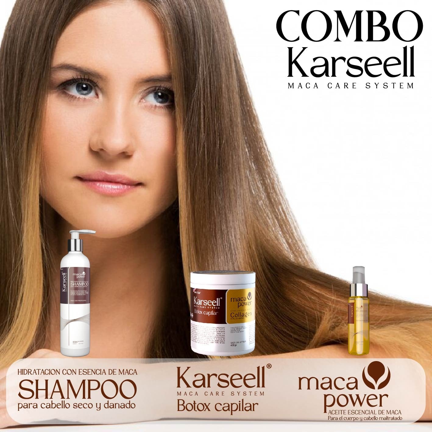 PACK KARSEELL BY DR. USA: TU CABELLO, COMO RECIÉN SALIDO DEL SALÓN