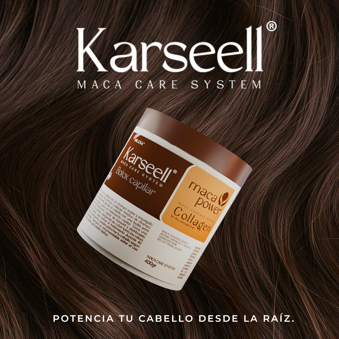 ADIOS FRIZZ, HOLA BRILLO - KARSEELL BOTOX CAPILAR