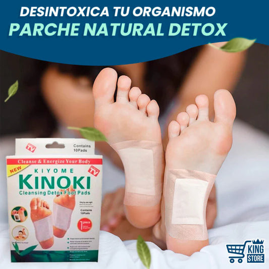 DESITINTOXICA TU CUERPO CON LOS PARCHES KINOKI 🦶💤  ELIMINA TOXINAS