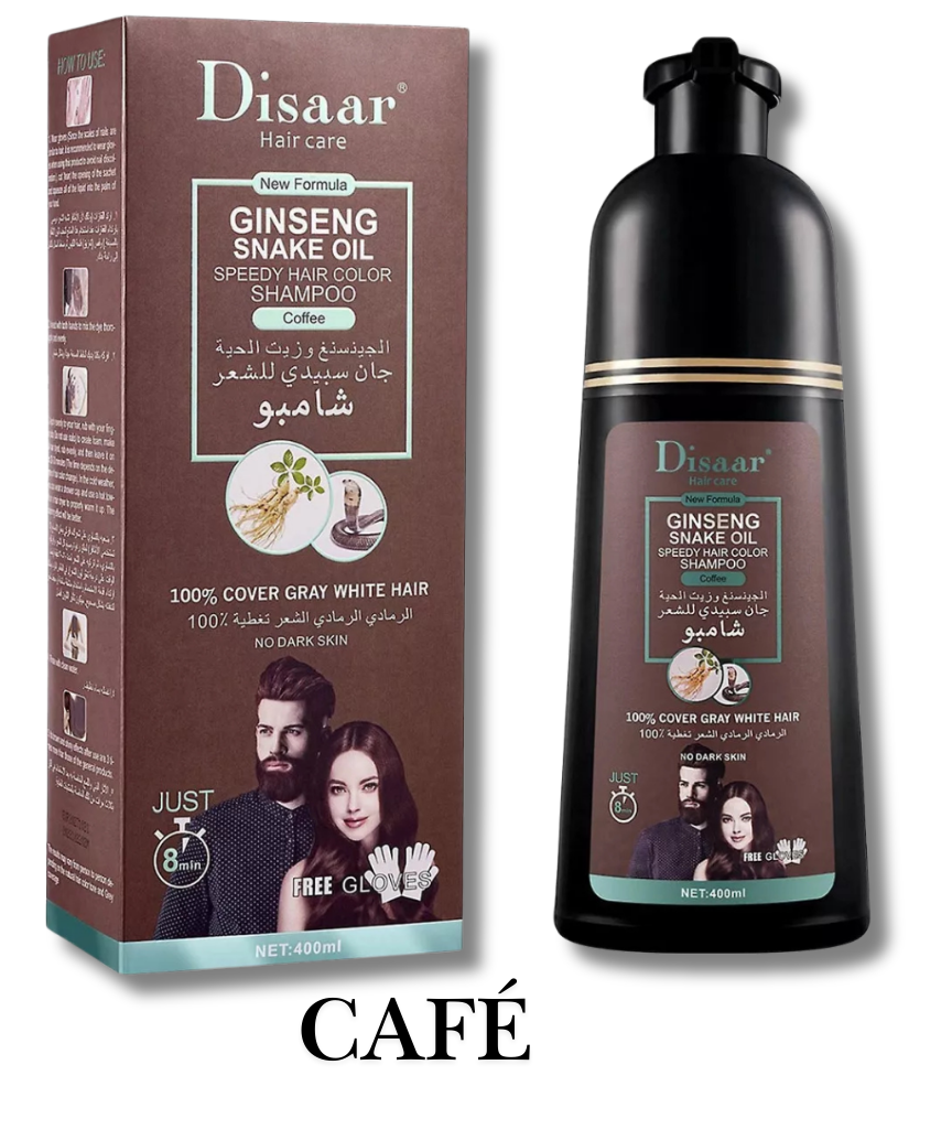 Raíz Viva™ SHAMPOO CON TINTE CUBRE CANAS