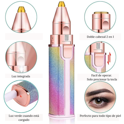 BYEVELLO™ DEPILADORA FACIAL PORTATIL