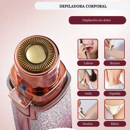 BYEVELLO™ DEPILADORA FACIAL PORTATIL