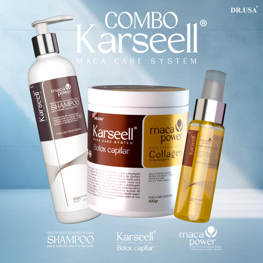 PACK KARSEELL BY DR. USA: TU CABELLO, COMO RECIÉN SALIDO DEL SALÓN